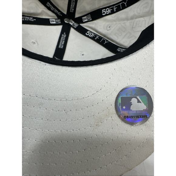 L.A Dodgers MLB 2015 Writersblock 59FIFTY NEW ERA Men Flat Brim Fit Hat 7 1/2 - Picture 6 of 9